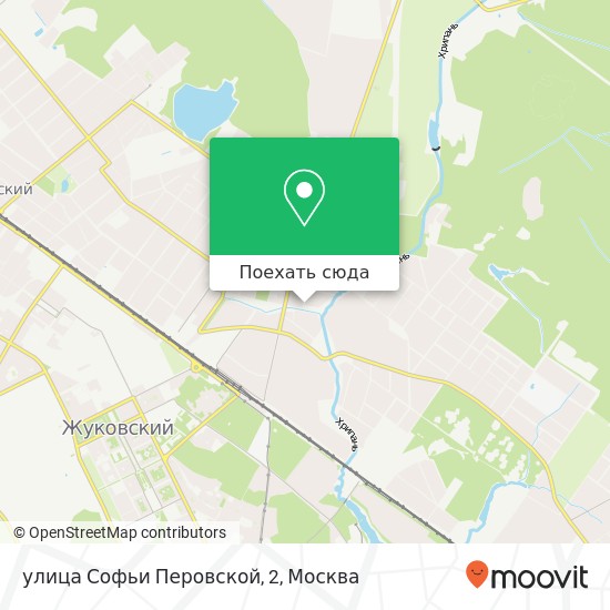 Карта улица Софьи Перовской, 2