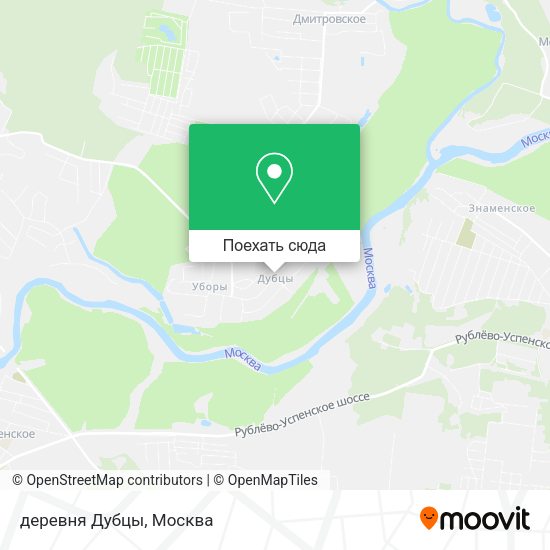 Карта деревня Дубцы