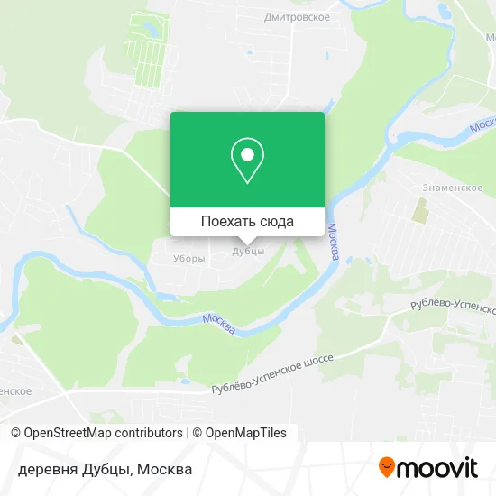 Карта деревня Дубцы