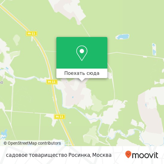 Карта садовое товарищество Росинка