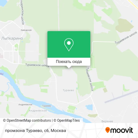 Карта промзона Тураево, с6