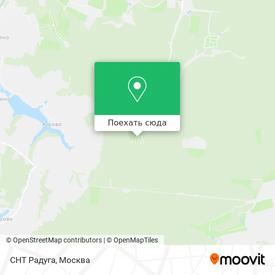 Карта СНТ Радуга