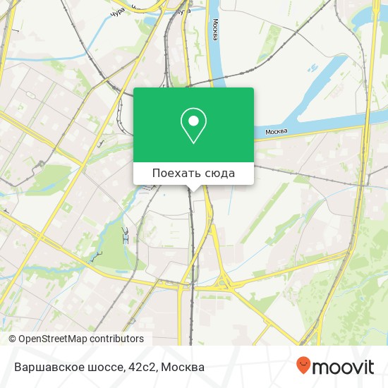 Карта Варшавское шоссе, 42с2