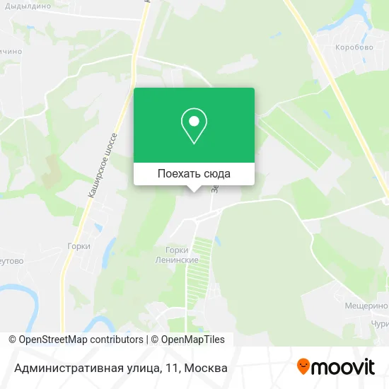 Карта Административная улица, 11