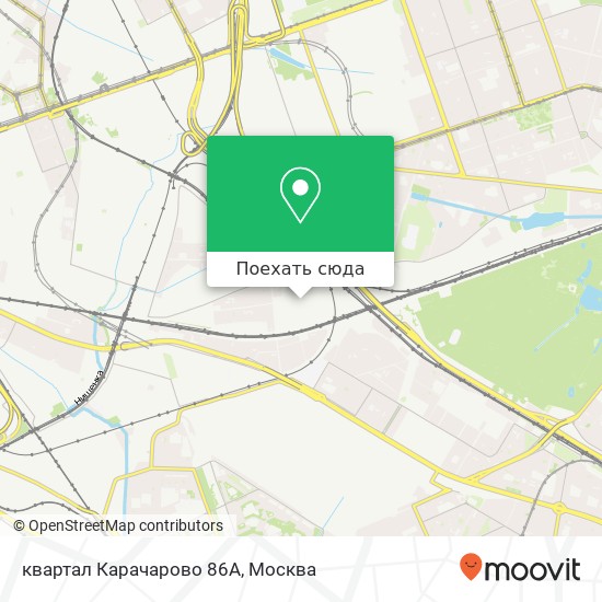 Карта квартал Карачарово 86А