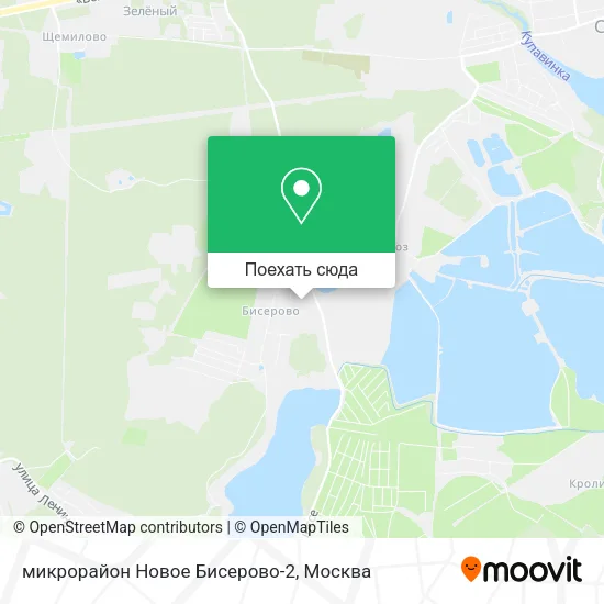 Карта микрорайон Новое Бисерово-2