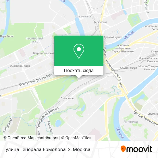 Карта улица Генерала Ермолова, 2