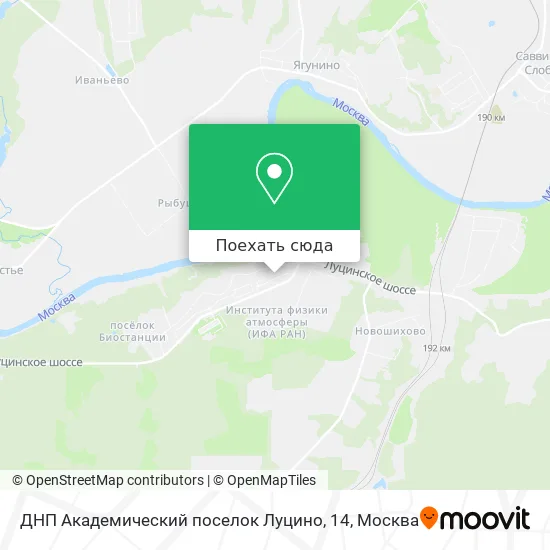 Карта ДНП Академический поселок Луцино, 14