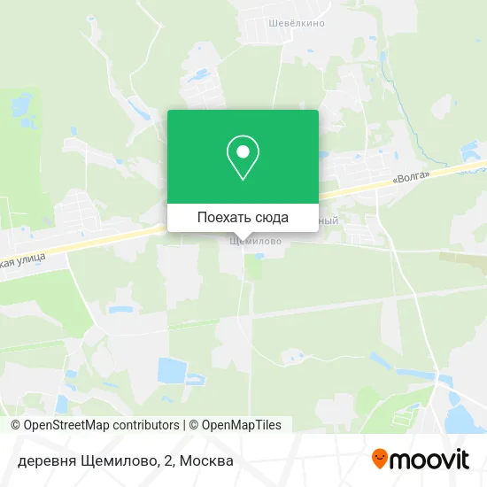 Карта деревня Щемилово, 2