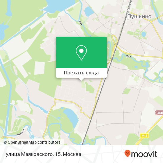 Карта улица Маяковского, 15