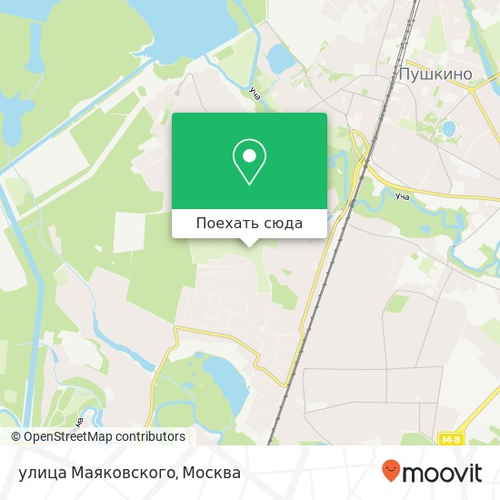 Карта улица Маяковского