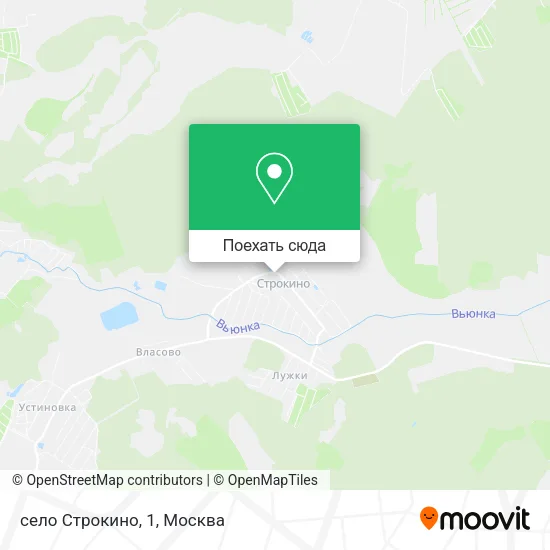 Карта село Строкино, 1