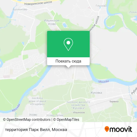 Карта территория Парк Вилл