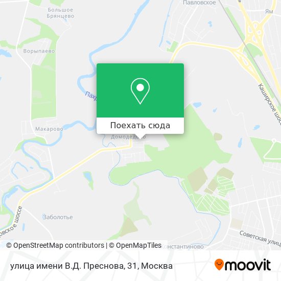 Карта улица имени В.Д. Преснова, 31