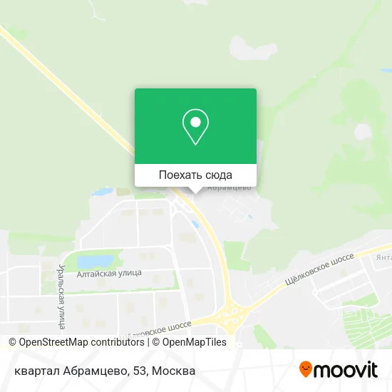 Карта квартал Абрамцево, 53