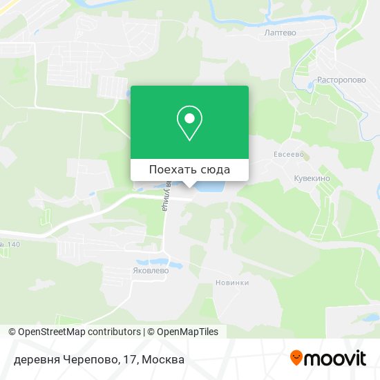Карта деревня Черепово, 17