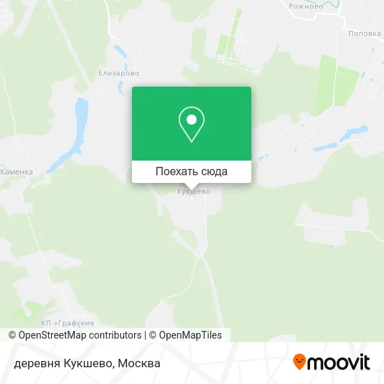 Карта деревня Кукшево