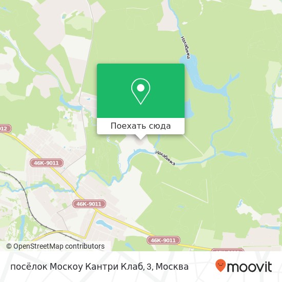 Карта посёлок Москоу Кантри Клаб, 3