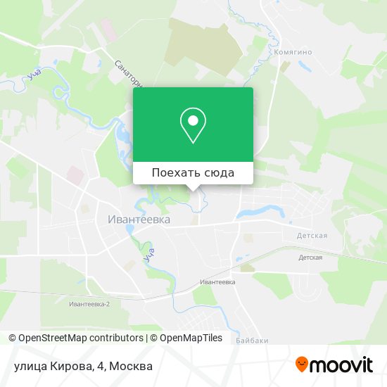 Карта улица Кирова, 4