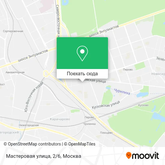 Карта Мастеровая улица, 2/6