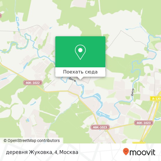Карта деревня Жуковка, 4