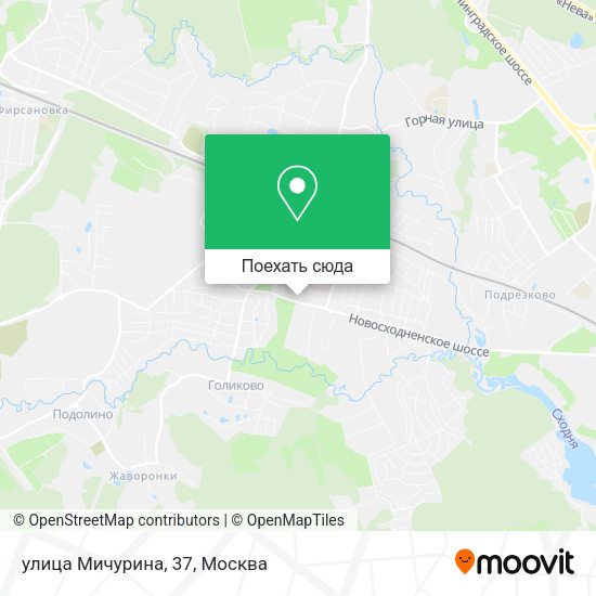 Карта улица Мичурина, 37