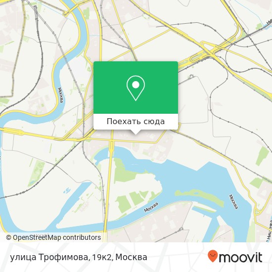 Карта улица Трофимова, 19к2