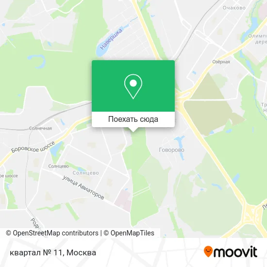 Карта квартал № 11