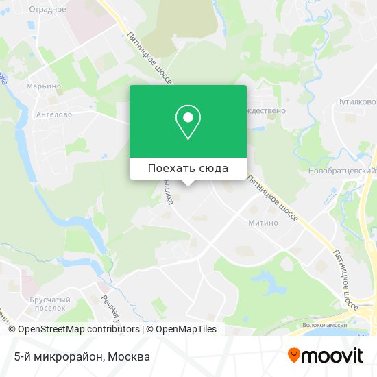 Карта 5-й микрорайон