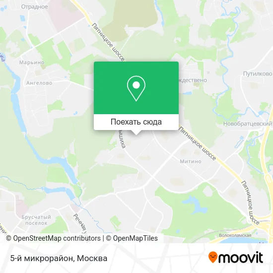 Карта 5-й микрорайон