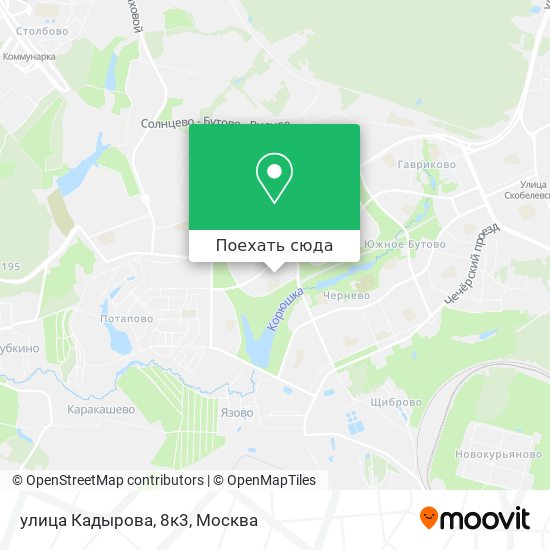Карта улица Кадырова, 8к3