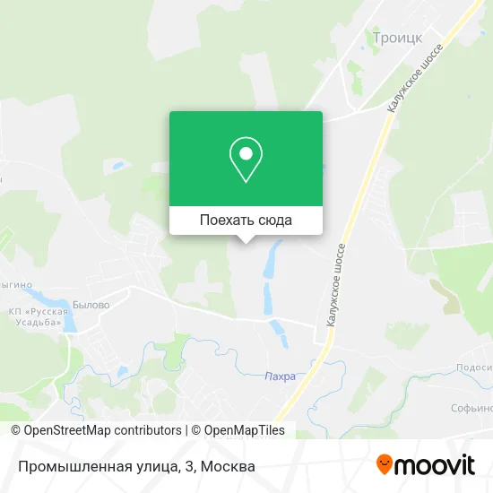 Карта Промышленная улица, 3