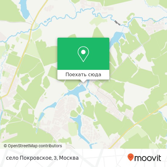 Карта село Покровское, 3