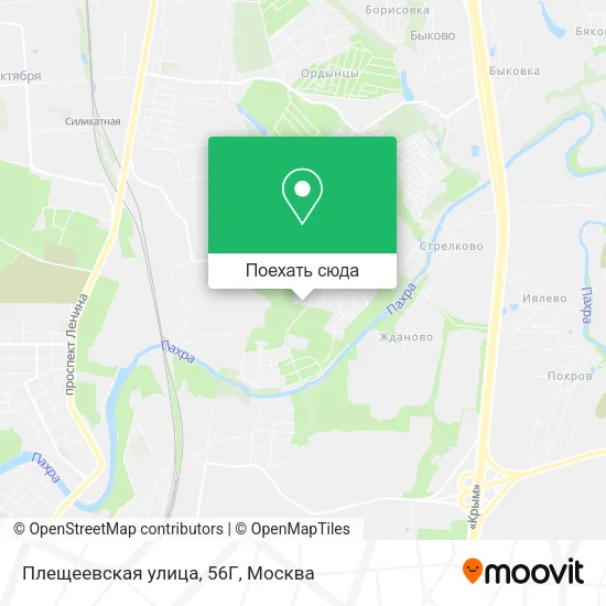 Карта Плещеевская улица, 56Г