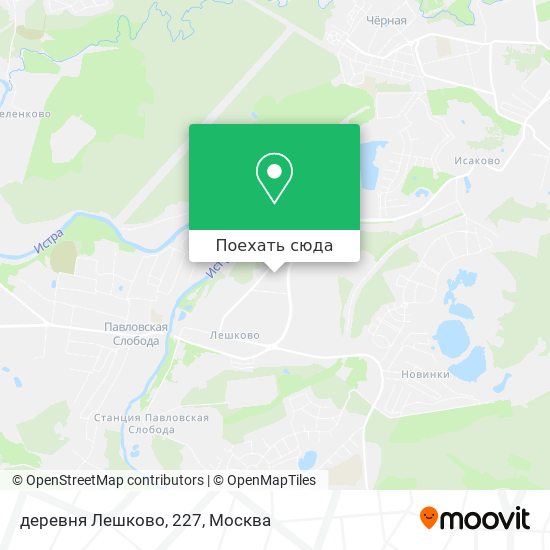 Карта деревня Лешково, 227