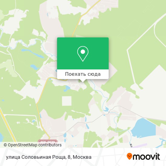 Карта улица Соловьиная Роща, 8