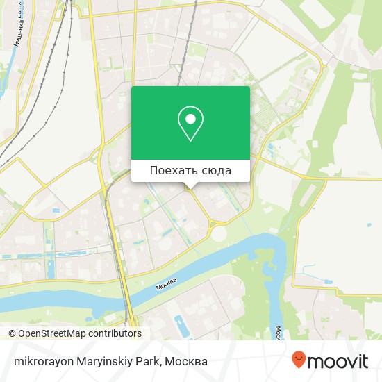 Карта mikrorayon Maryinskiy Park