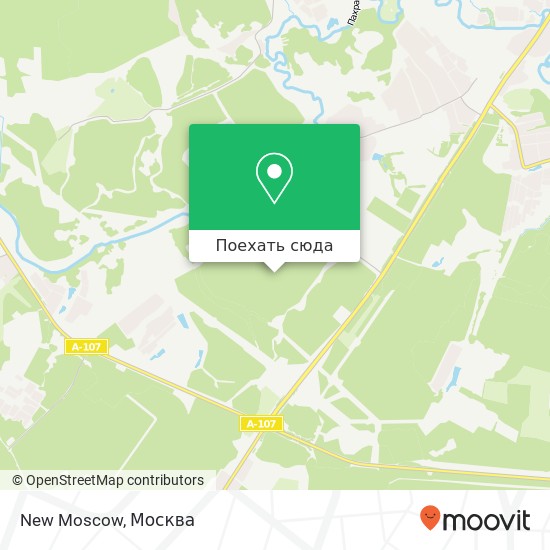 Карта New Moscow