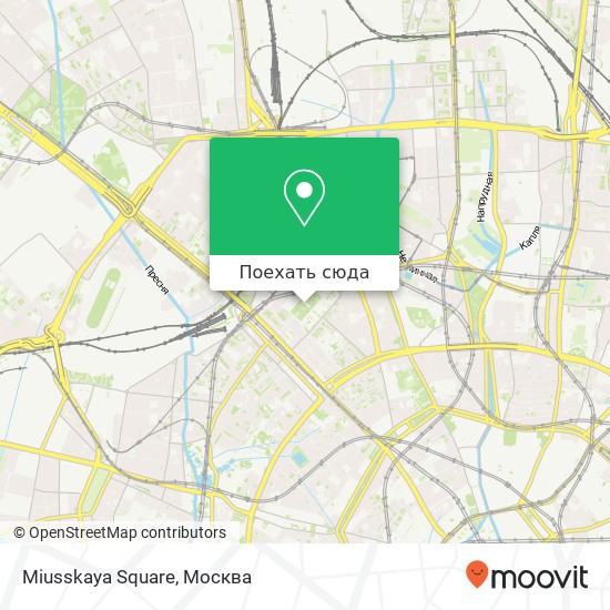 Карта Miusskaya Square