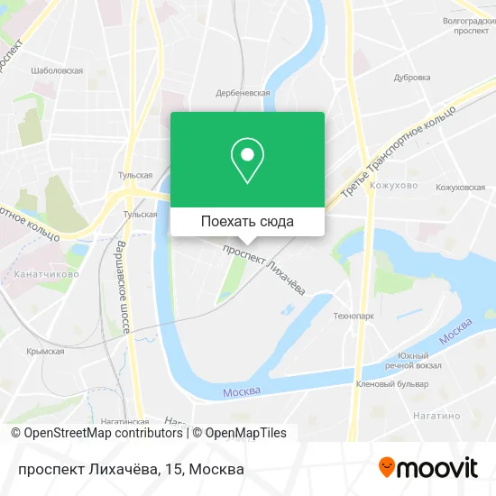 Карта проспект Лихачёва, 15