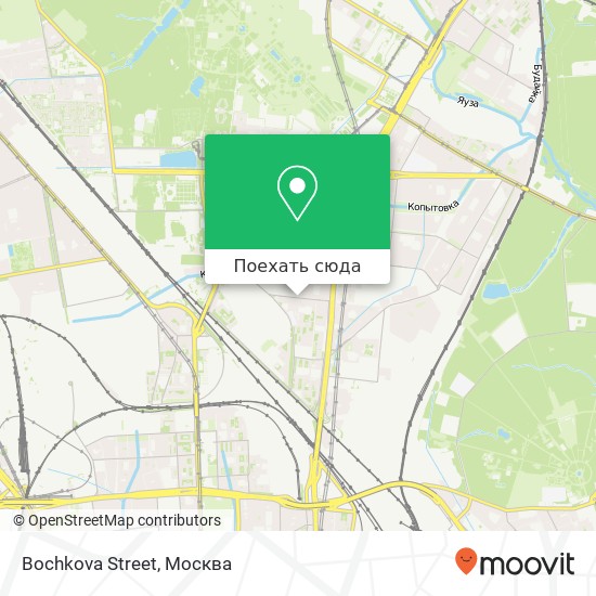 Карта Bochkova Street