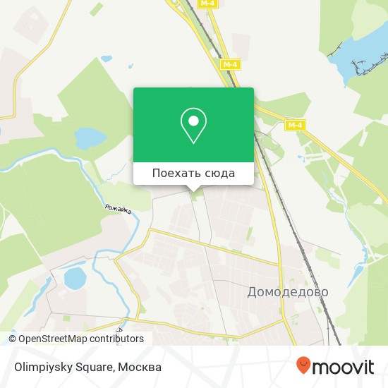 Карта Olimpiysky Square