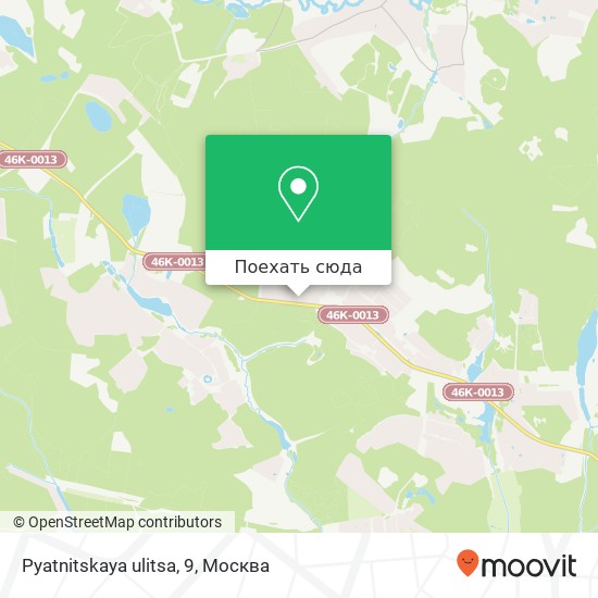 Карта Pyatnitskaya ulitsa, 9