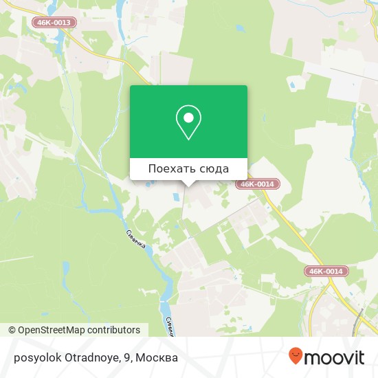 Карта posyolok Otradnoye, 9
