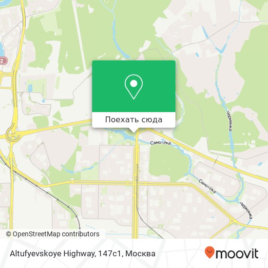 Карта Altufyevskoye Highway, 147с1