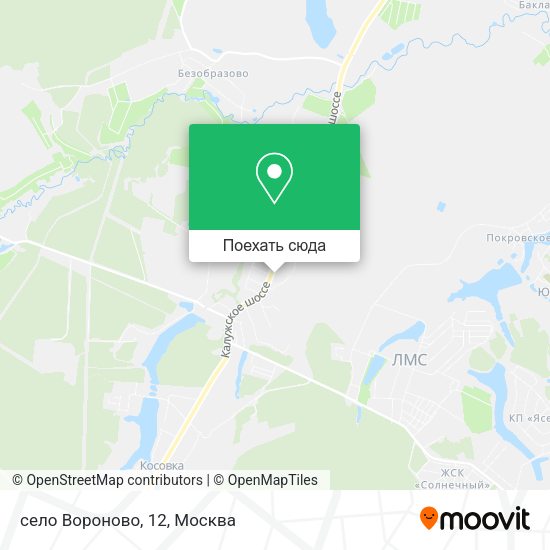 Карта село Вороново, 12