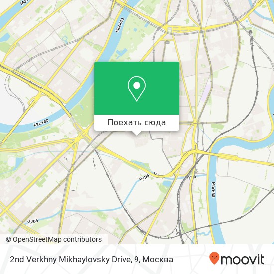 Карта 2nd Verkhny Mikhaylovsky Drive, 9