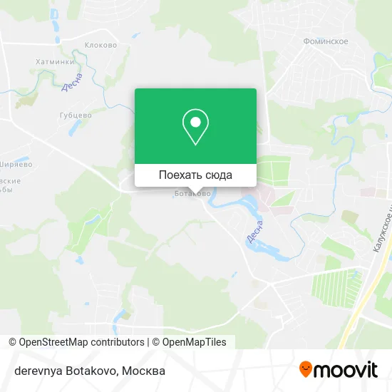 Карта derevnya Botakovo