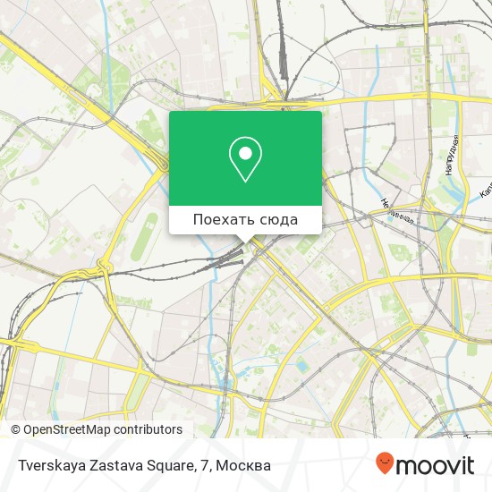 Карта Tverskaya Zastava Square, 7