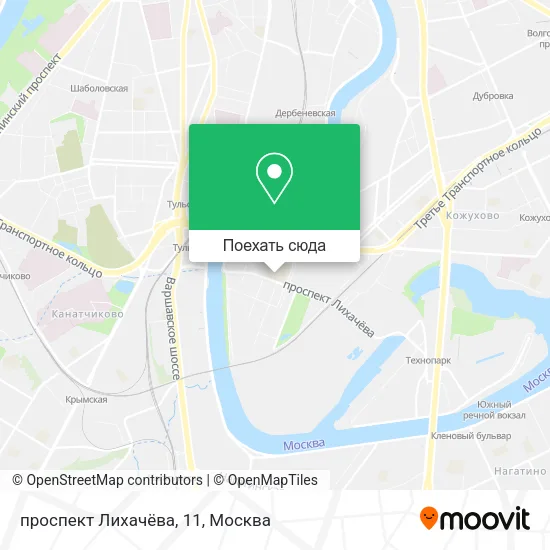 Карта проспект Лихачёва, 11